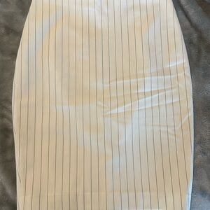 Express pinstripe skirt